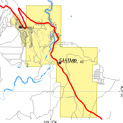 Clifton map