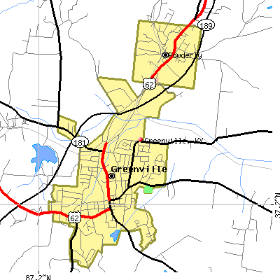 Greenville map