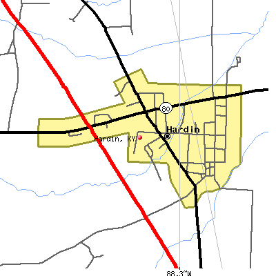 Hardin map