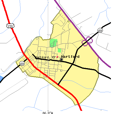 Hartford map