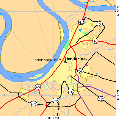 Henderson map