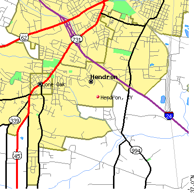 Hendron map