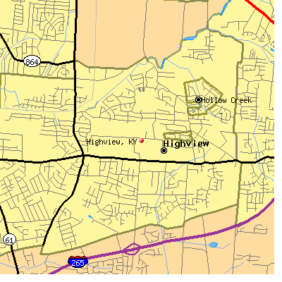 Highview map