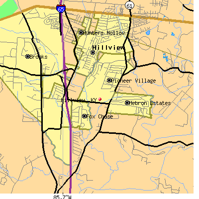 Hillview map