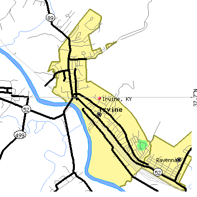 Irvine map