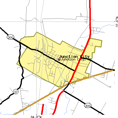 Junction City map
