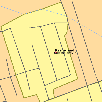 Keeneland map