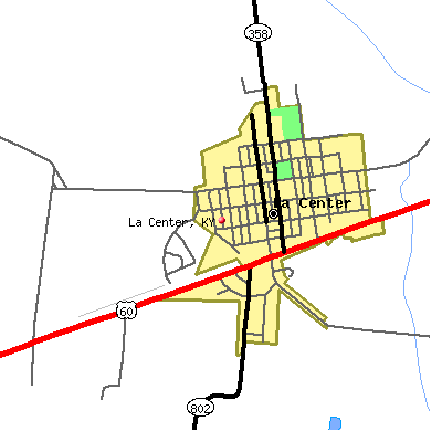 La Center map