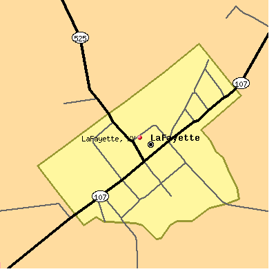 LaFayette map
