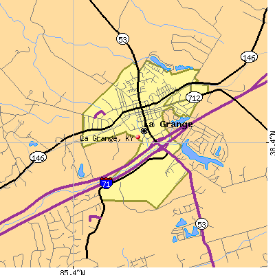 La Grange map