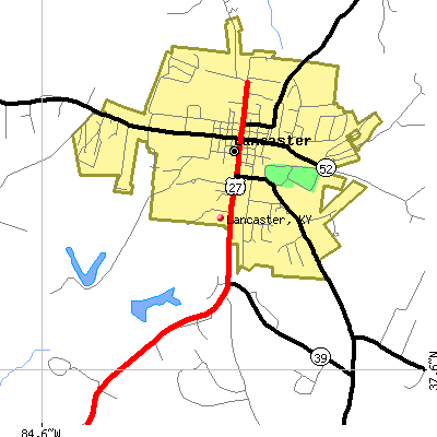 Lancaster map