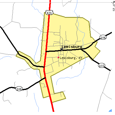 Lewisburg map