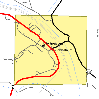 Livingston map
