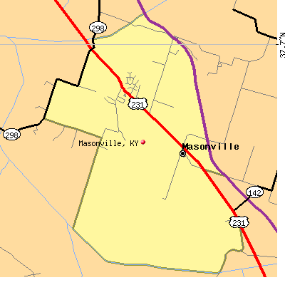 Masonville map