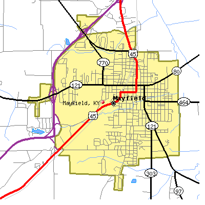 Mayfield map