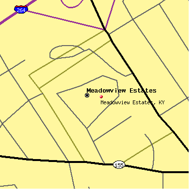 Meadowview Estates map