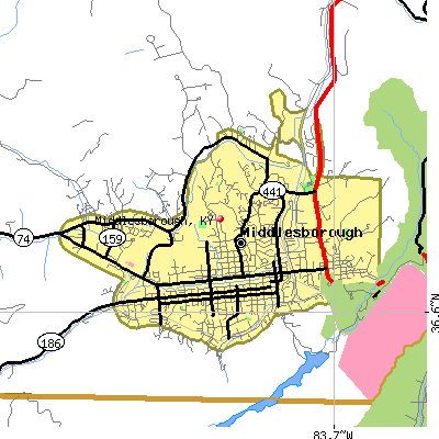 Middlesborough map