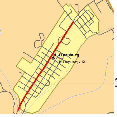 Millersburg map