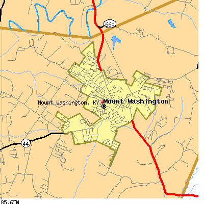 Mount Washington map
