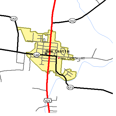 New Castle map