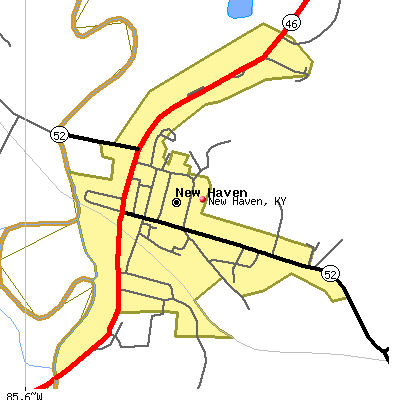 New Haven map