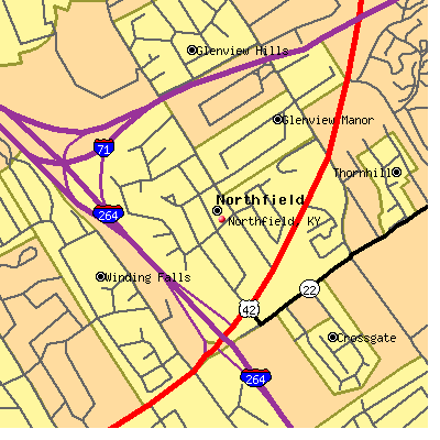 Northfield map