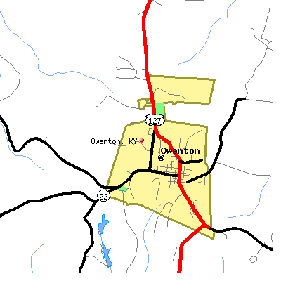 Owenton map