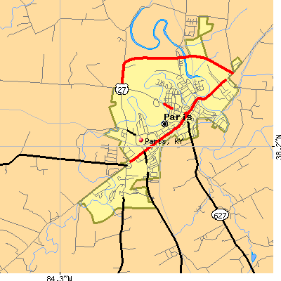 Paris map