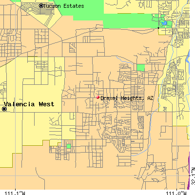 Drexel Heights map