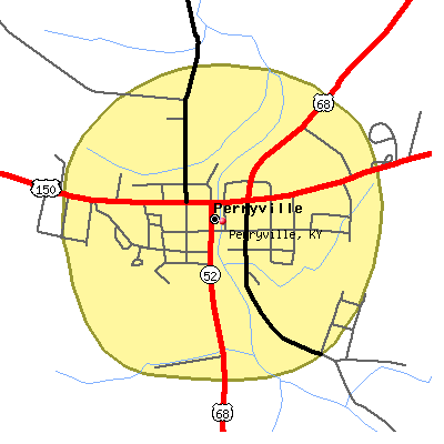 Perryville map