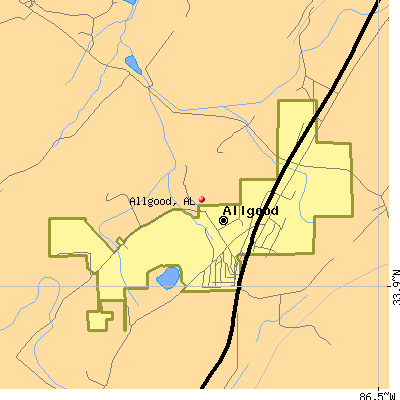 Allgood map