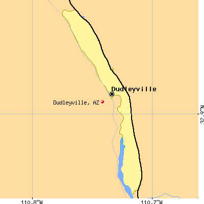 Dudleyville map