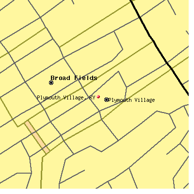 Plymouth Village map