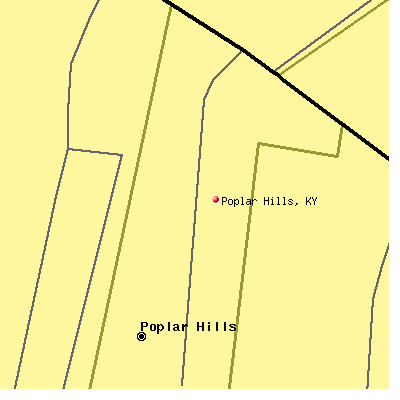 Poplar Hills map
