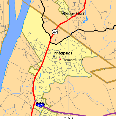 Prospect map