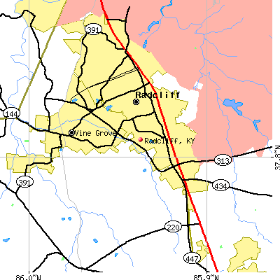 Radcliff map