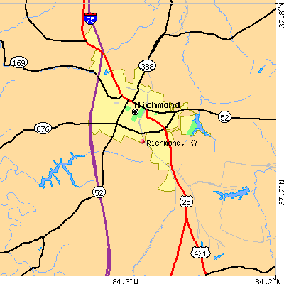 Richmond map