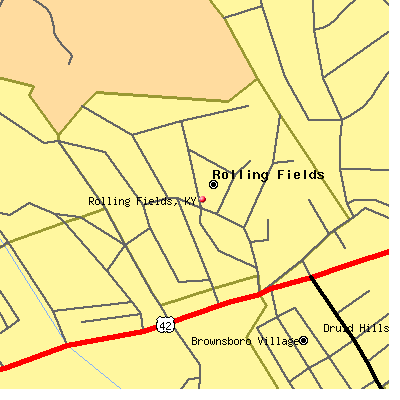 Rolling Fields map