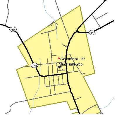 Sacramento map