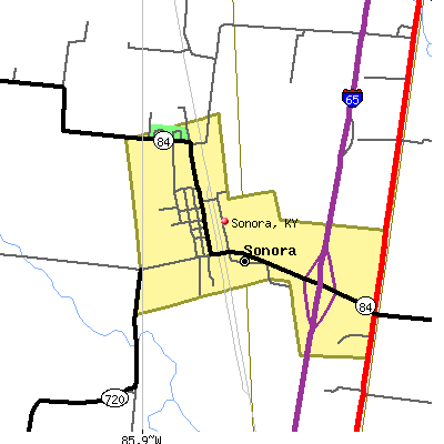 Sonora map