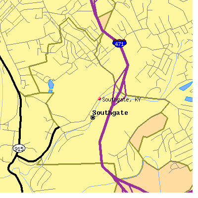 Southgate map