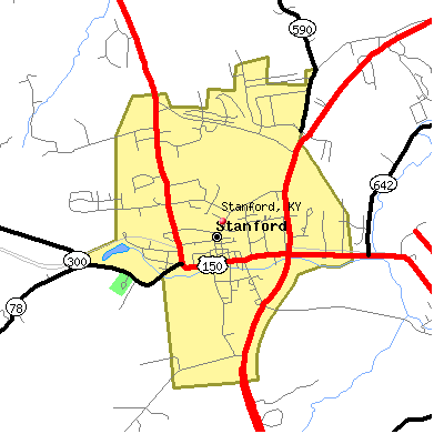 Stanford map