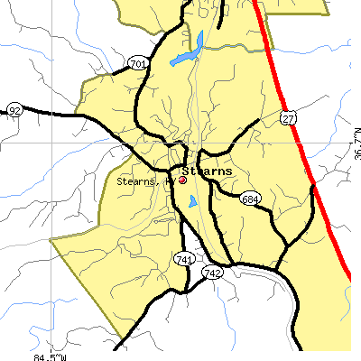 Stearns map