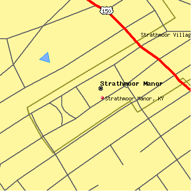 Strathmoor Manor map