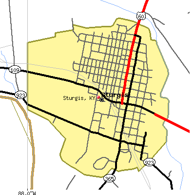 Sturgis map