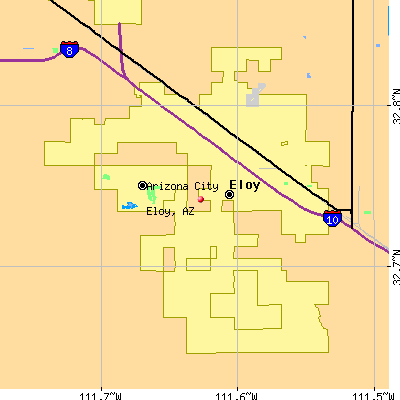 Eloy map