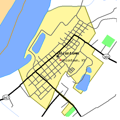 Uniontown map