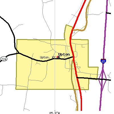 Upton map