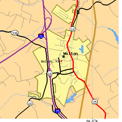 Walton map