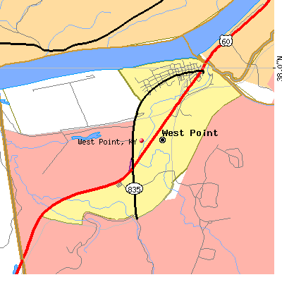 West Point map
